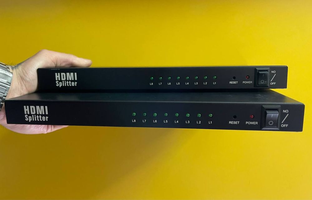 Розгалужувач HDMI 1080p 3D 1 x 8