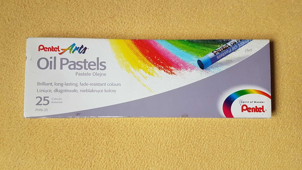 Pastele Olejne 25 kolorów Pentel Phn-25 pudełko