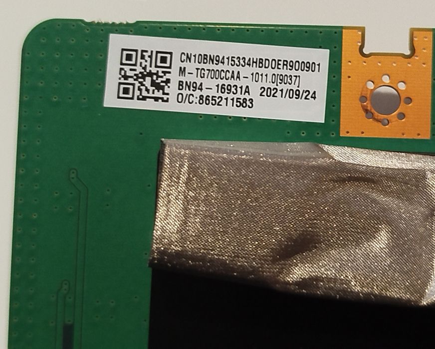 Main Board G75T BN41-02780 для моніторів Samsung C27G75 C27G55