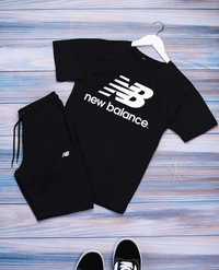 Комплект на літо New Balance спортивний костюм футболка + шорти