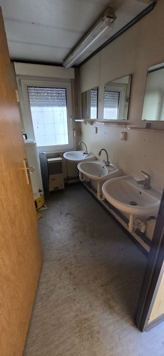 Zestaw kontenerowy 4 sztukii 60m² WC Prysznic Kuchnia kontener Zaplecz