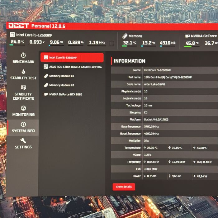 Топ комплект! i5 12600KF, Rog Strix B660 WiFi материнська плата