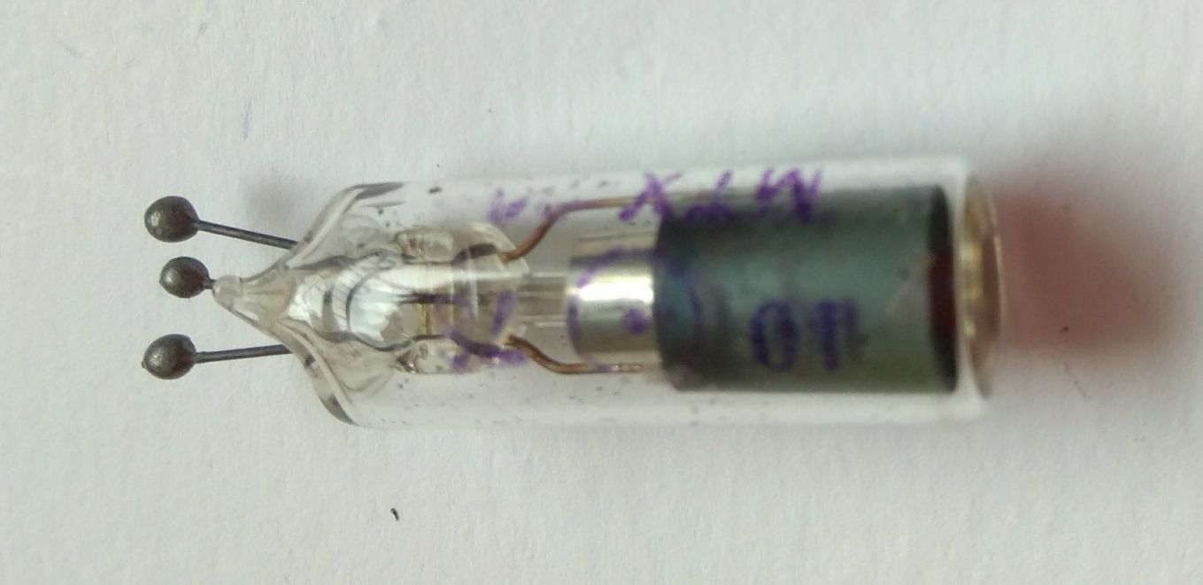 Тиратрон МТХ-90 тлеющего разряда Лампочка неон
