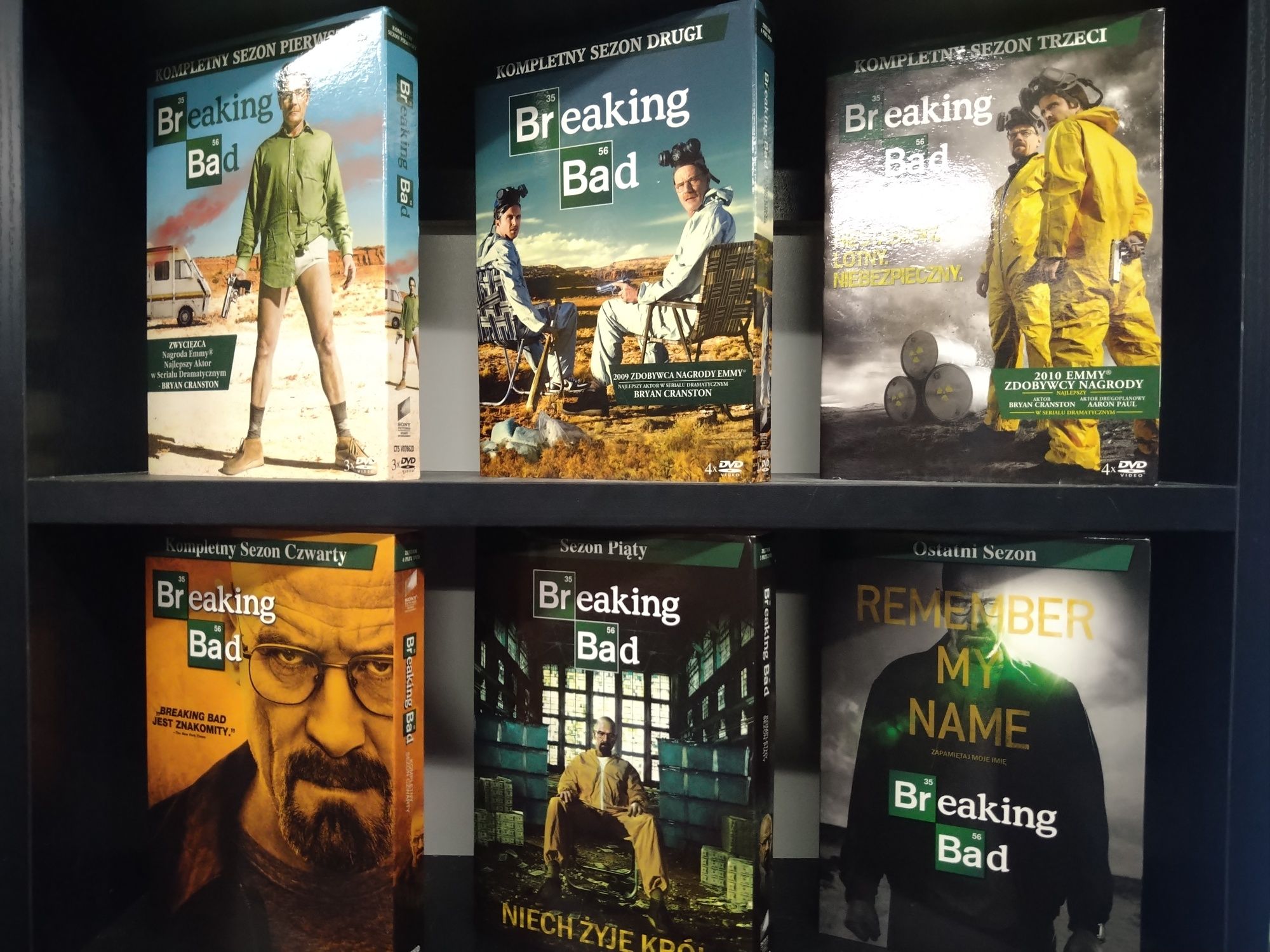 Breaking Bad 1-6 dvd wydanie polskie