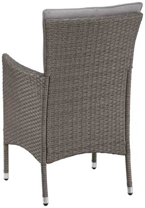 Meble ogrodowe Milan Konifera 2 fotele + stół 50 cm, polirattan