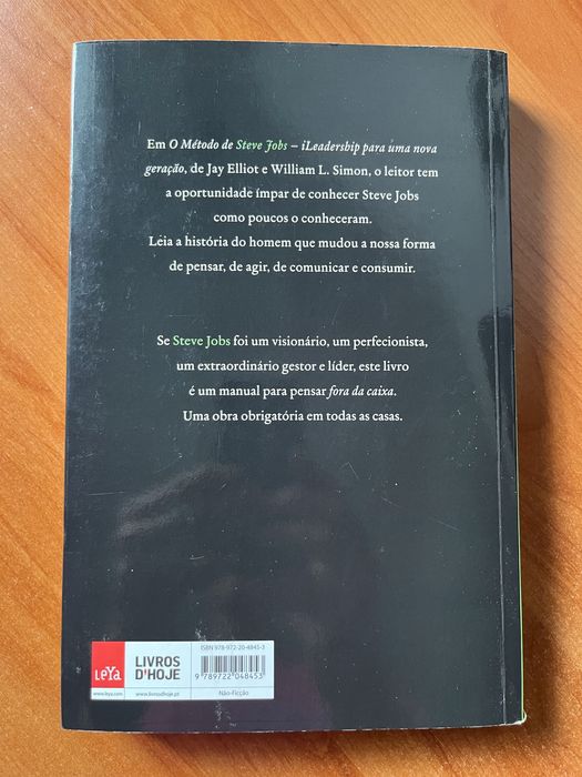 Livro O metodo de Steve Jobs