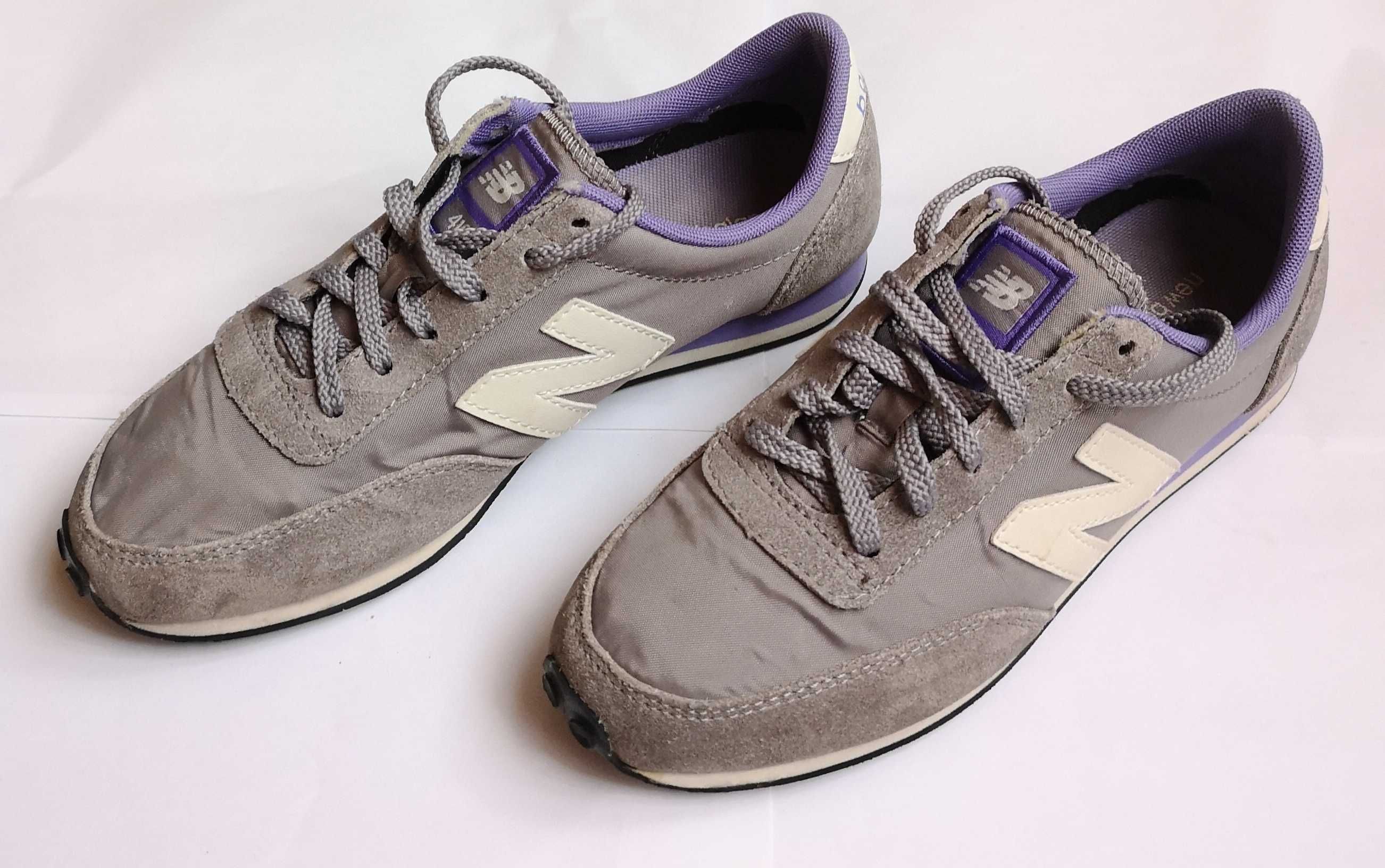 # Buty Sportowe Damskie New Balance 410 Szaro Fioletowe Rozm. 38 #