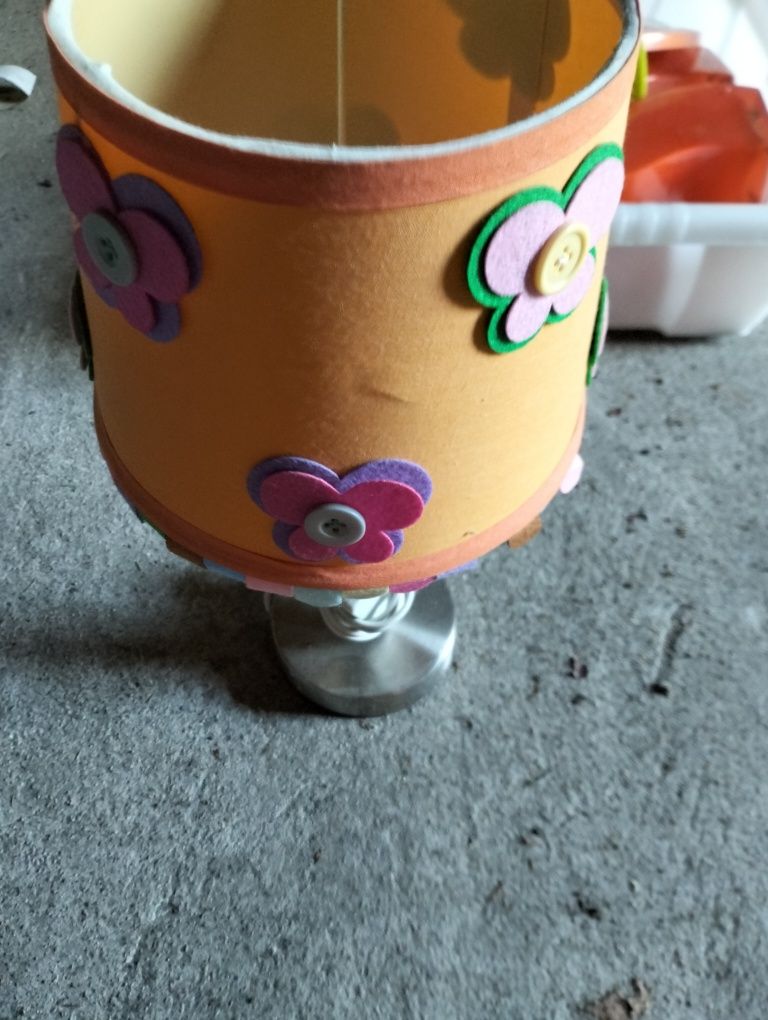 Lampa do dziecięco pokoju plus klosz  na lampę  sufitowa