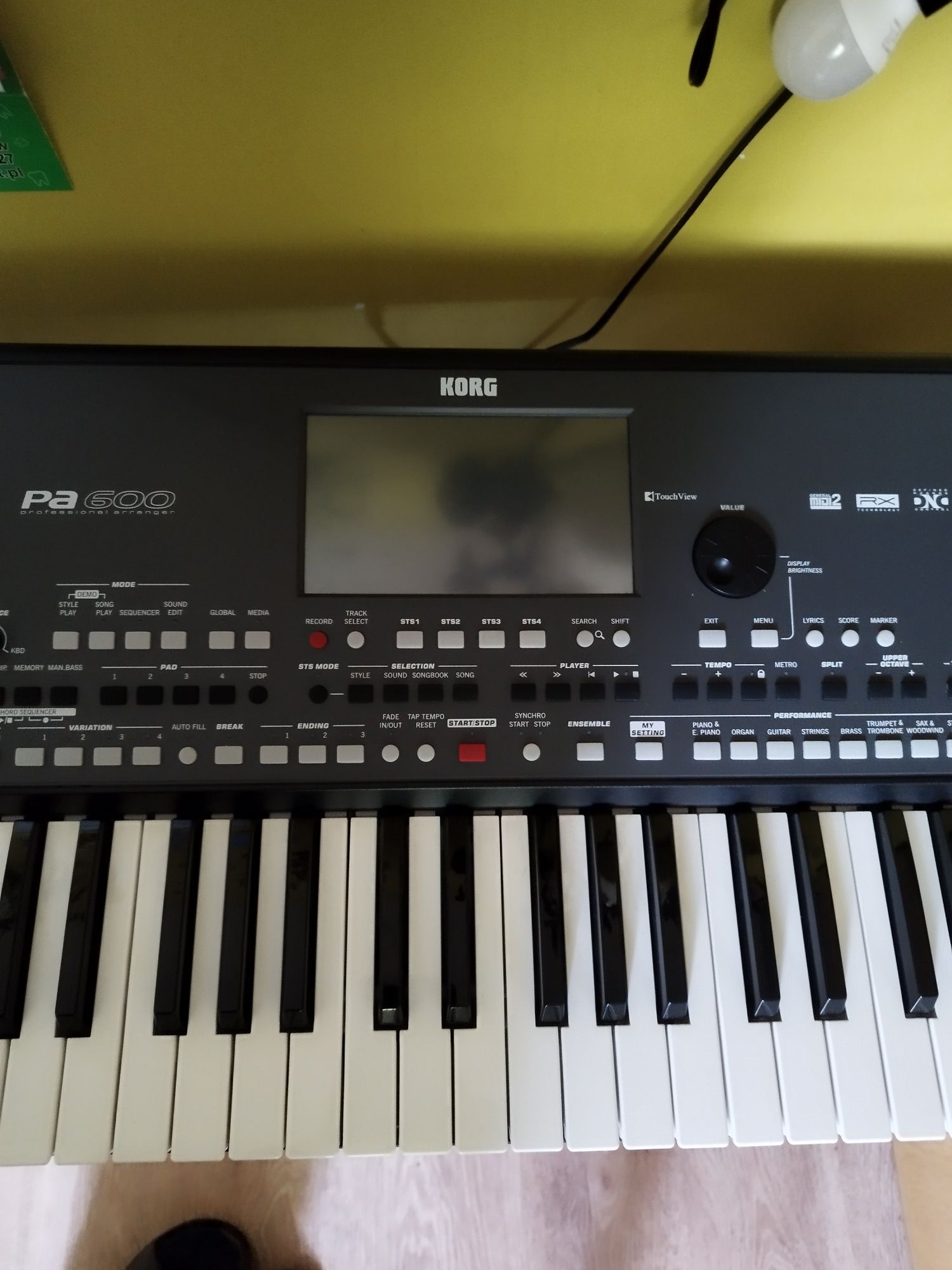 Aranżer Korg Pa 600