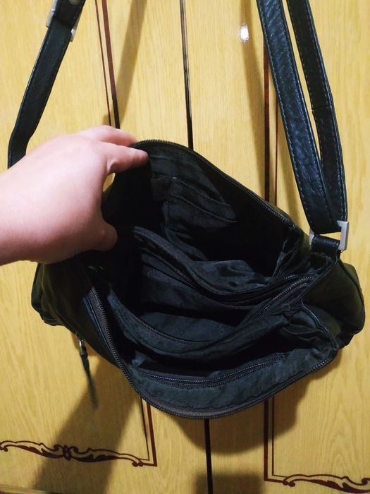 Невеличка сумка темно-коричнева