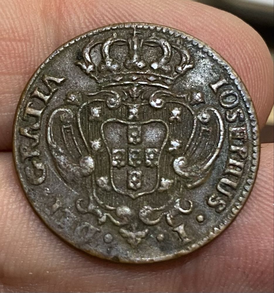Moeda III Reis D JOSE I - 1751