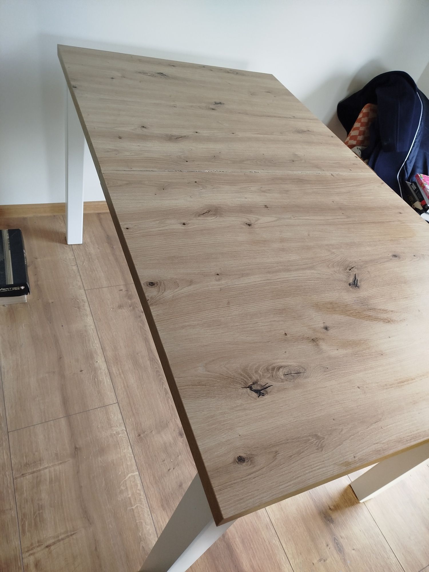 Stół do jadalni salonu 80x140 plus wkładka