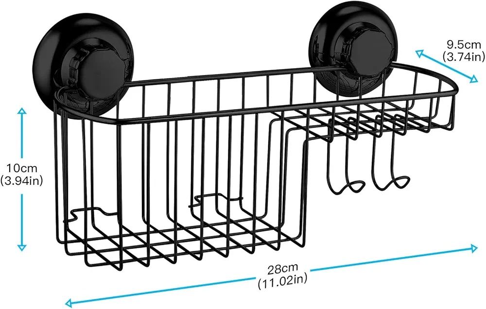 Koszyk wielofunkcyjny do kuchni łazienki bez wiercenia