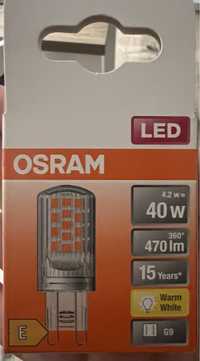 OSRAM Żarówka LED/kapsułka 4,2W G9, warm white