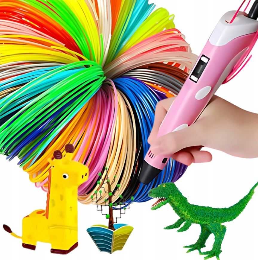 Długopis 3D dla dziecka PEN różowy