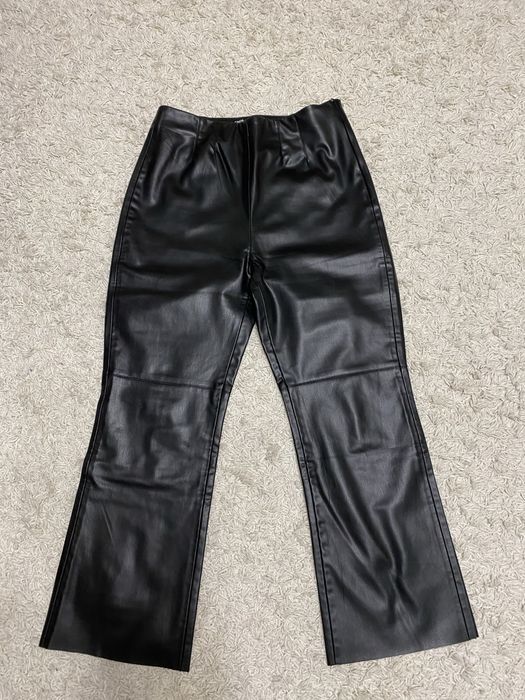 Шкіряні штани Zara