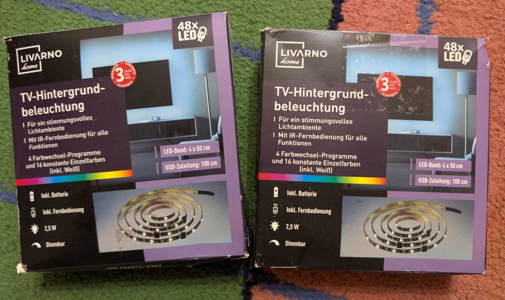 Led стрічка Livarno Home, підсвітка для телевізора