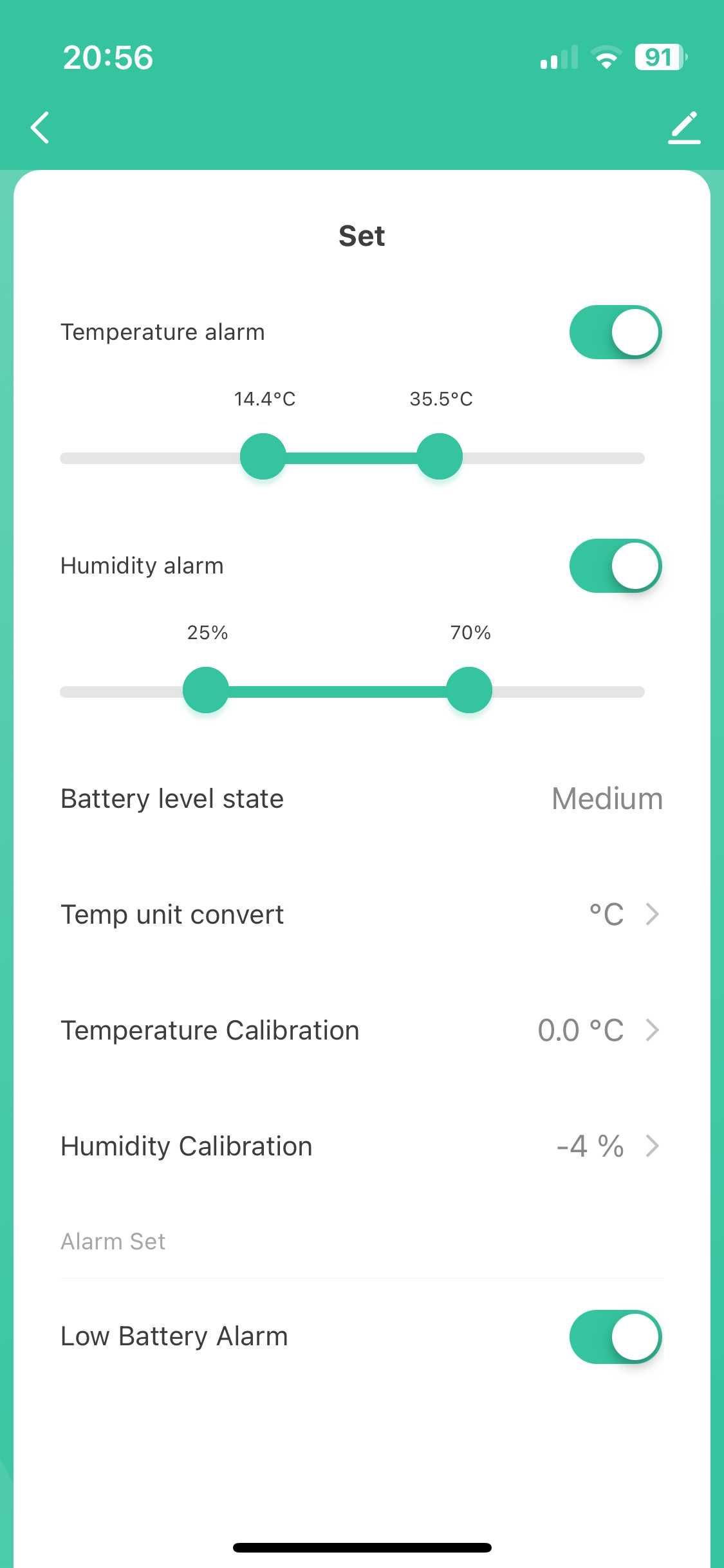 Termometr Higrometr Czujnik TH08 LCD TUYA Smart WIFI BT Google Alexa