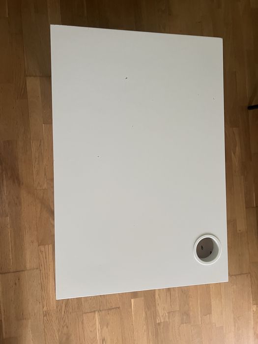 Стіл білий ikea  73х50 висота 75  Є шухляда (глибина 7см розміри60х35)