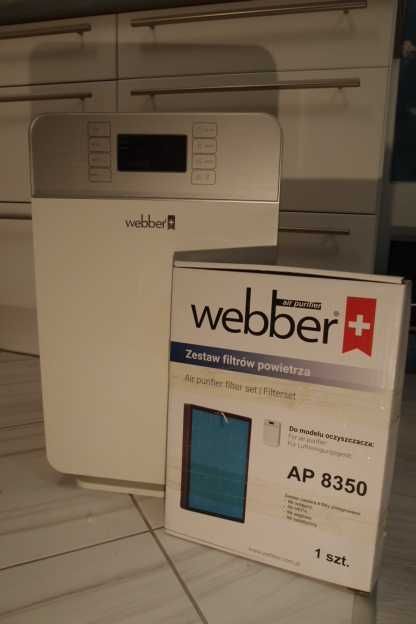 oczyszczacz powietrza webber - AP8350 HEPA13 UV plus nowy filtr