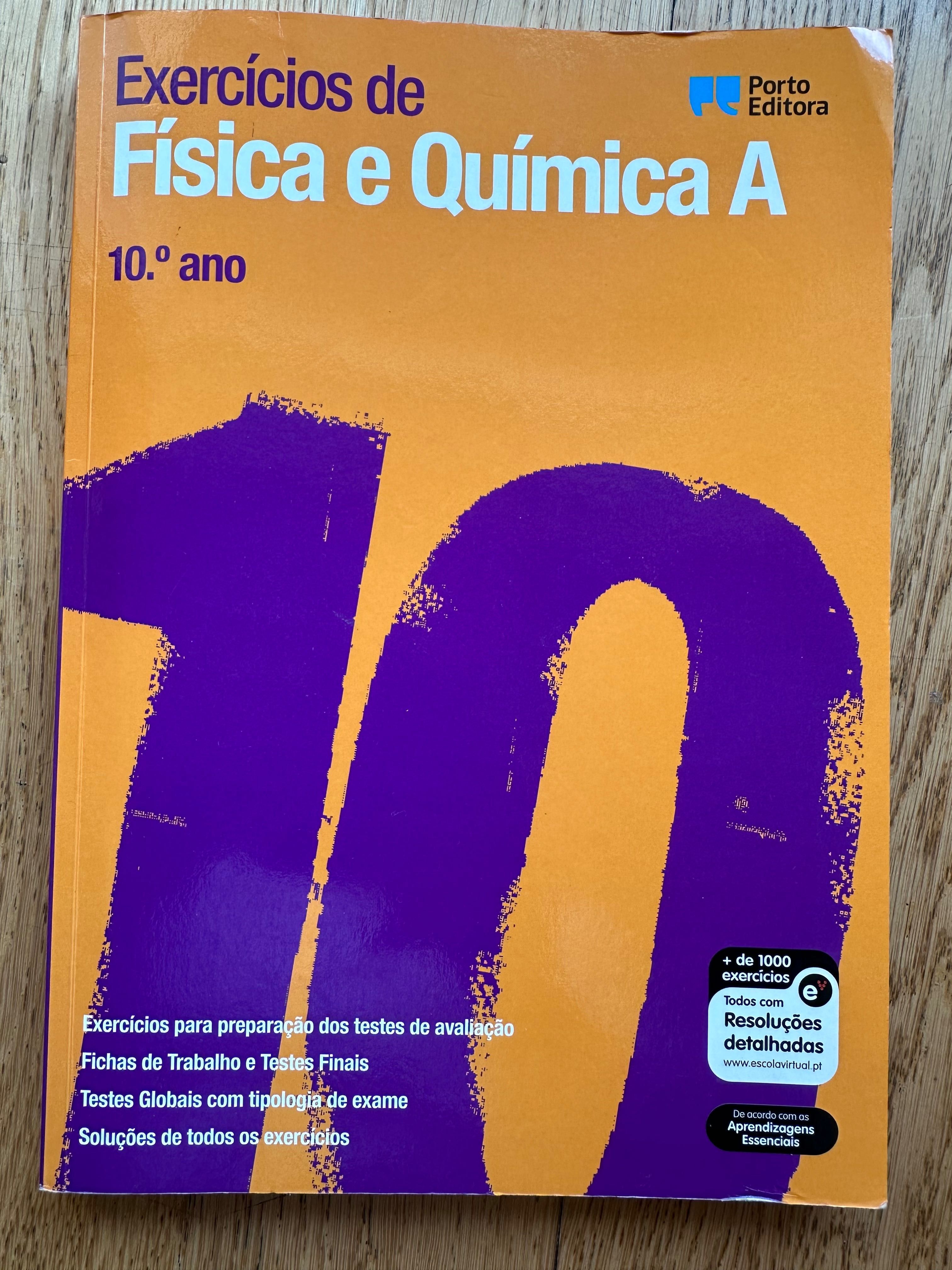 Livros Apoio Escolar Fisica e Quimca 10º e 11º ano
