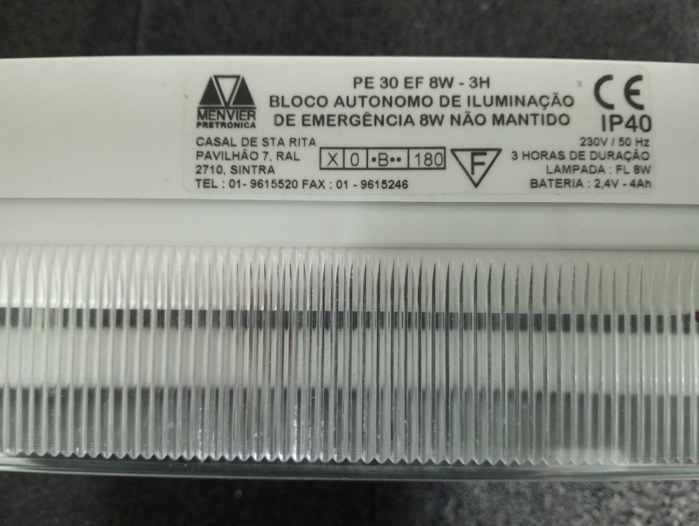 Luz de emergência
