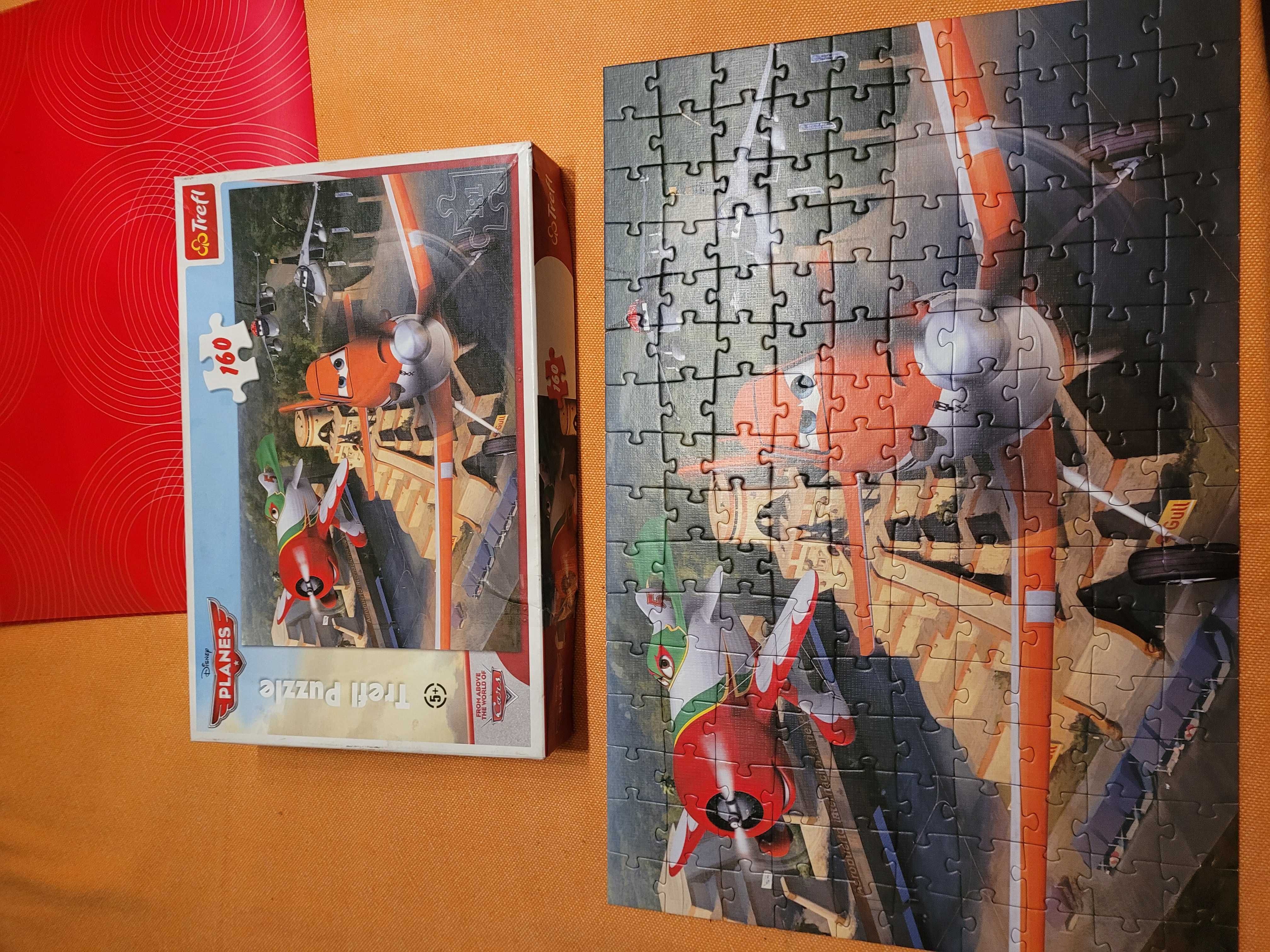 Puzzle samoloty 160 szt