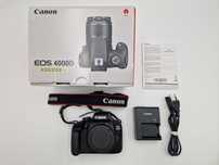 .Aparat Canon 4000D EOS body - 6 tys. zdjęć - jak nowy!
