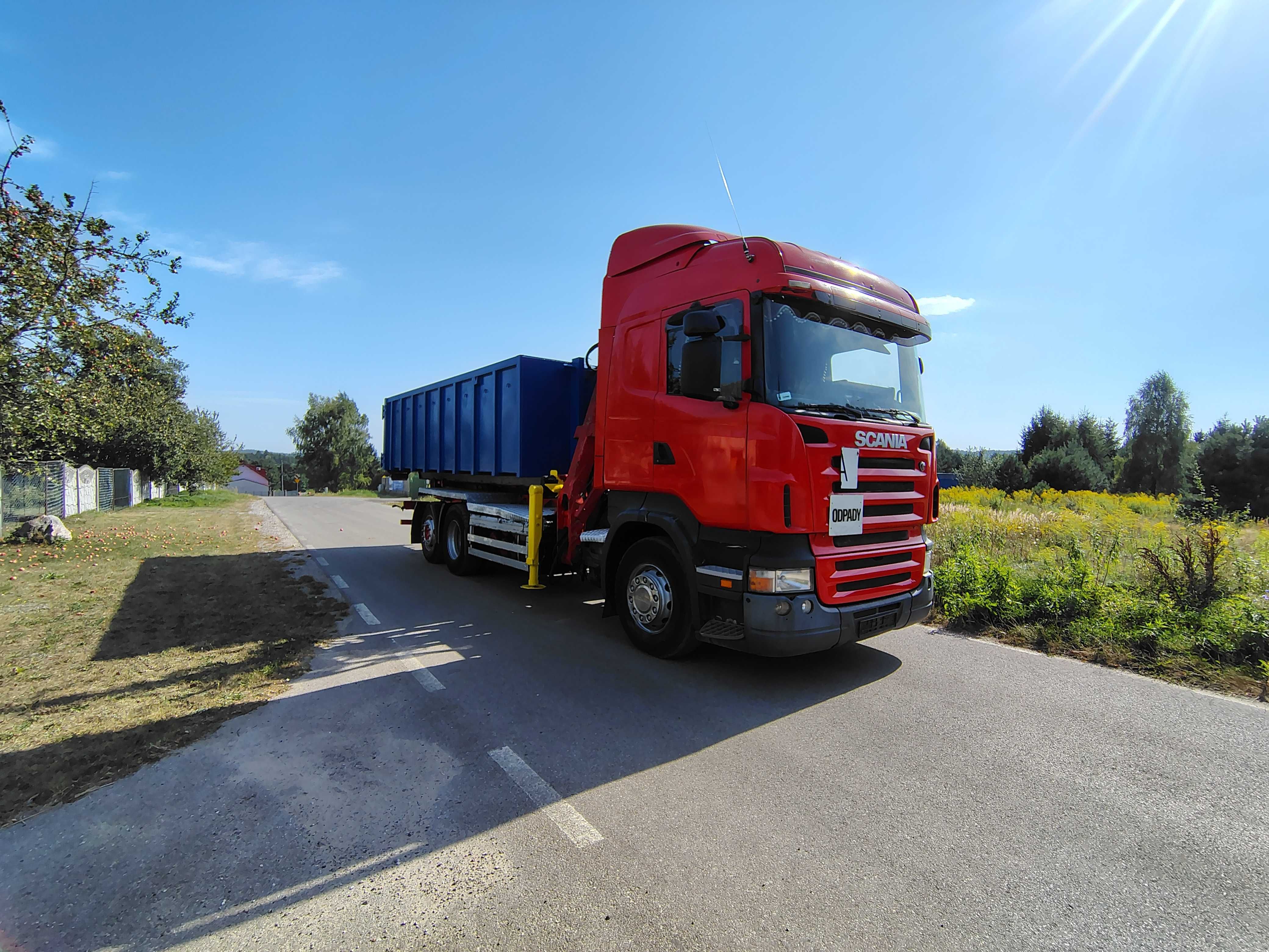 Scania R420 6x2 Hakowiec HDS do Złomu drewna
