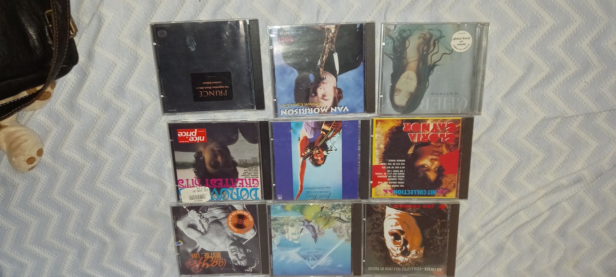 Cd's vários tipos de música