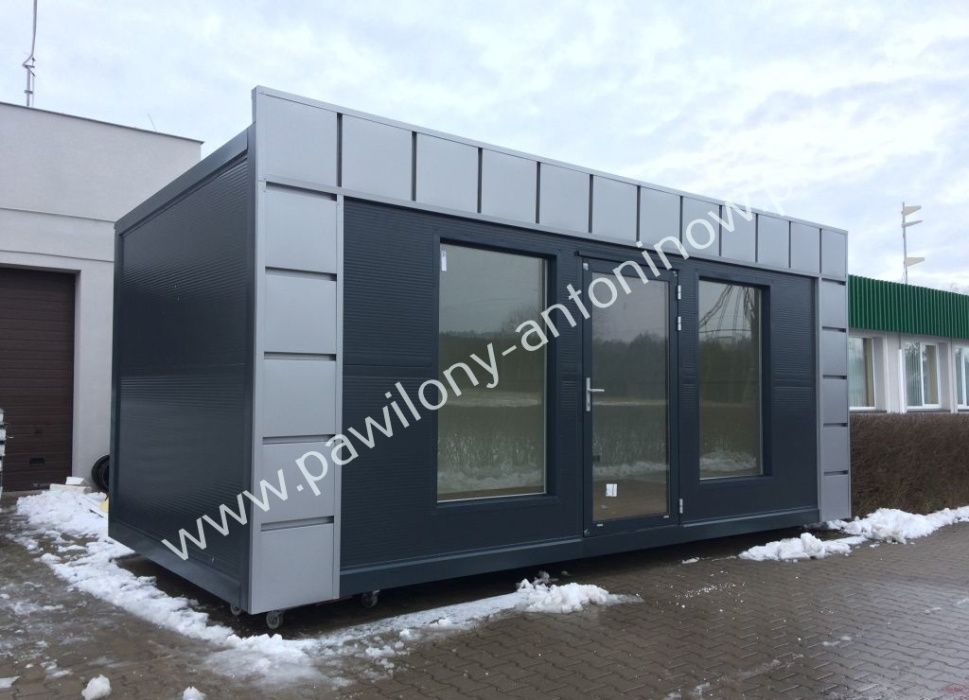 NOWY PAWILON Handlowy Kontener Biurowy Gastronomiczny Biuro PRODUCENT