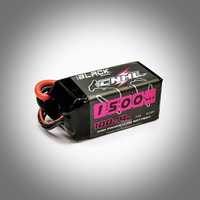 4 sztuki lipo 4s 1500mah 100c CNHL black nowe do drona racera fpv