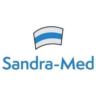 Bluza Medyczna Granatowa Koszulka Bawełniana Kwiaty niebieskie  36 XS