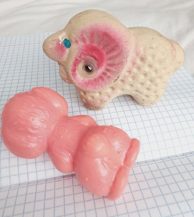 Две игрушки из СССР в отличном состоянии. Винтажні іграшки