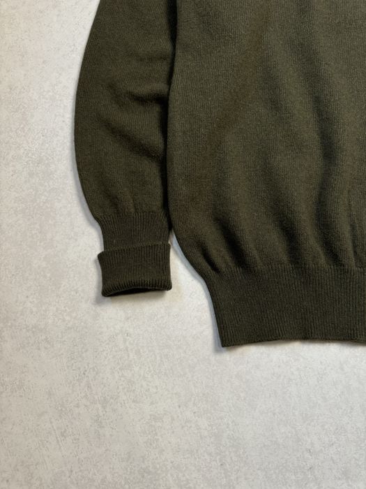 Шерстяной свитер Barbour made in Scotland мужской винтажный (оригинал)