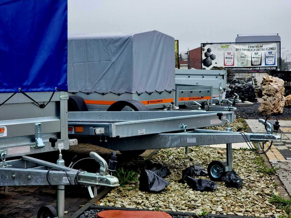 WYNAJEM PRZYCZEP; standard, dwuosiowa, quad, motor, dłużyca