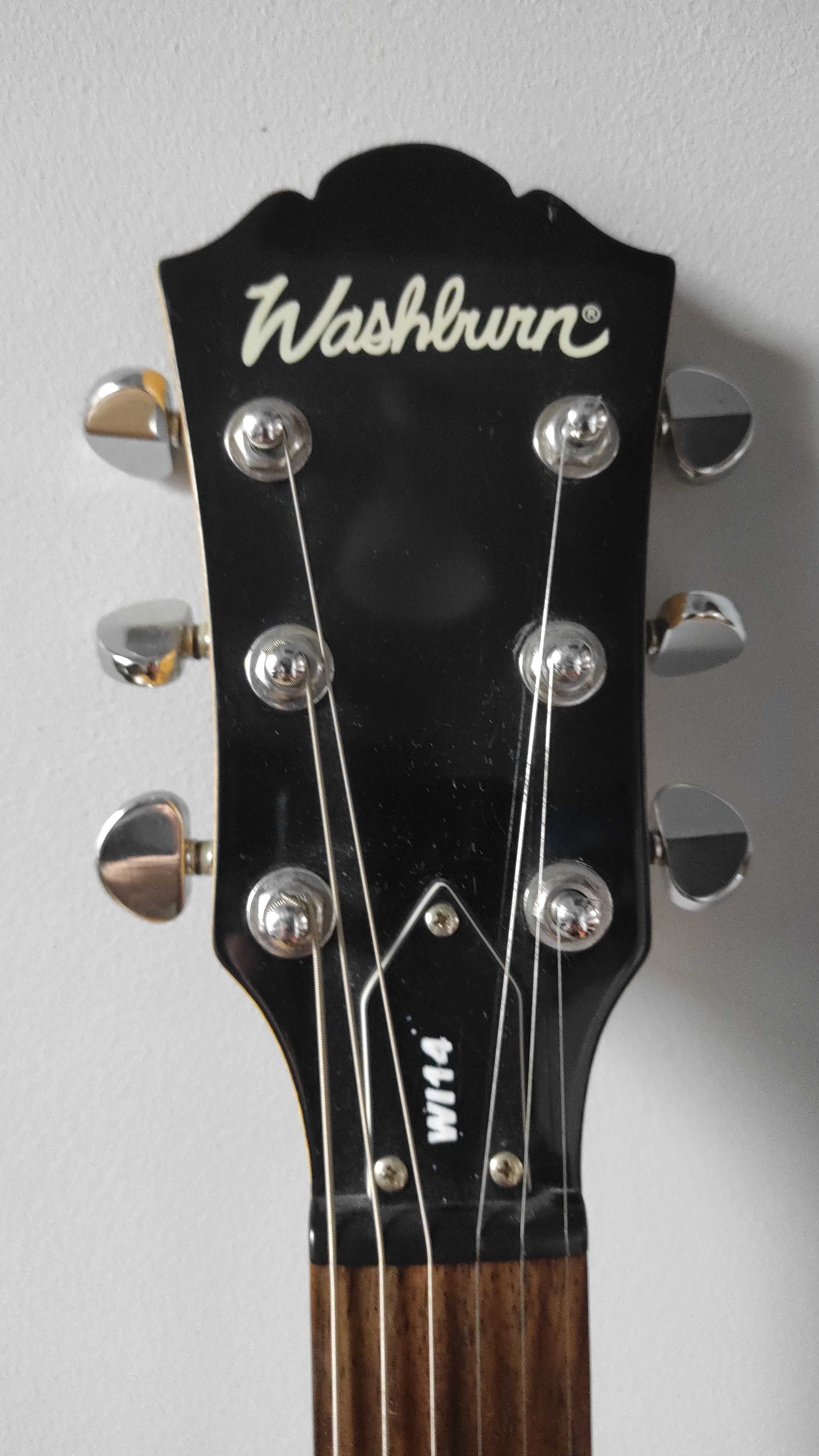 Gitara elektryczna Washburn W114 + piec Washburn WA15G