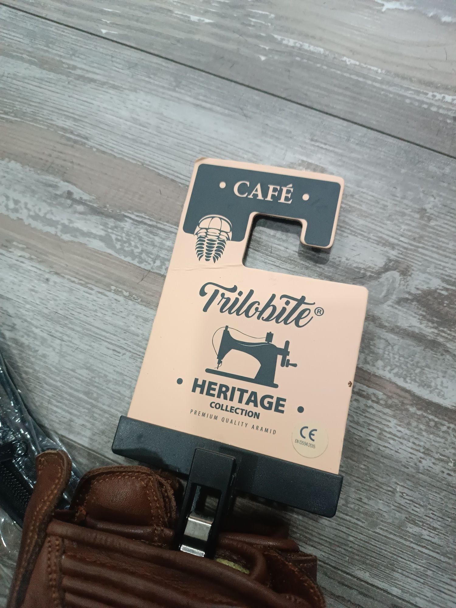 Luvas moto Trilobite novas Café Racer