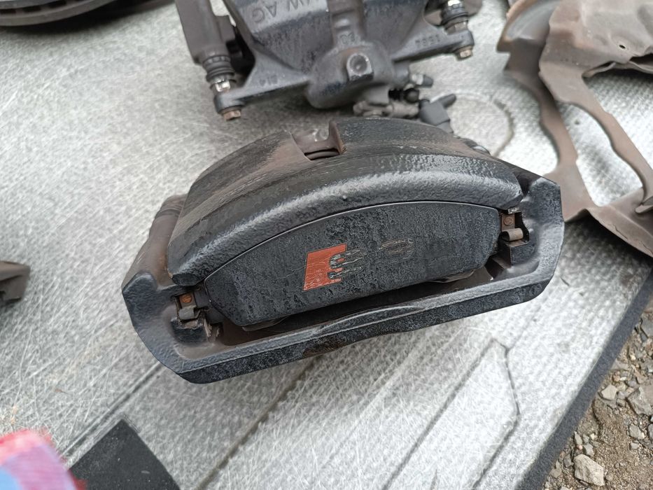 Zaciski tarcze audi s3 8v 340mm zestaw hamulców przód tył