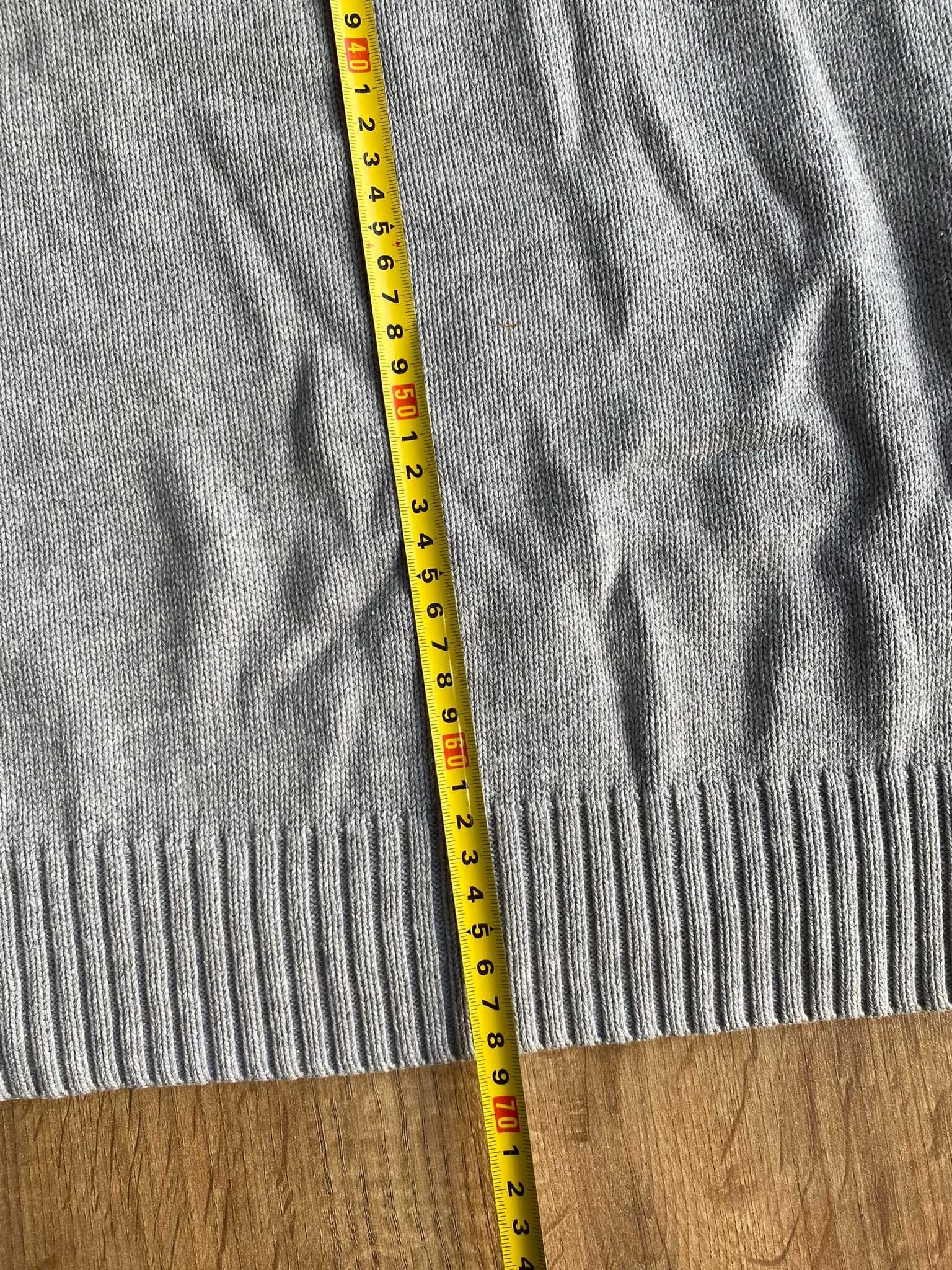 Tommy Hilfiger Szary Męski Sweterek r. XL