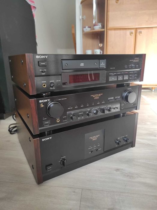 Zestaw Sony TA-N 80 ES, TA-E 80 ES, CDP-X555ES
