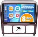 CAMECHO Android 13 Radio 9" Mercedes W220 S500 CarPlay 4+64GB