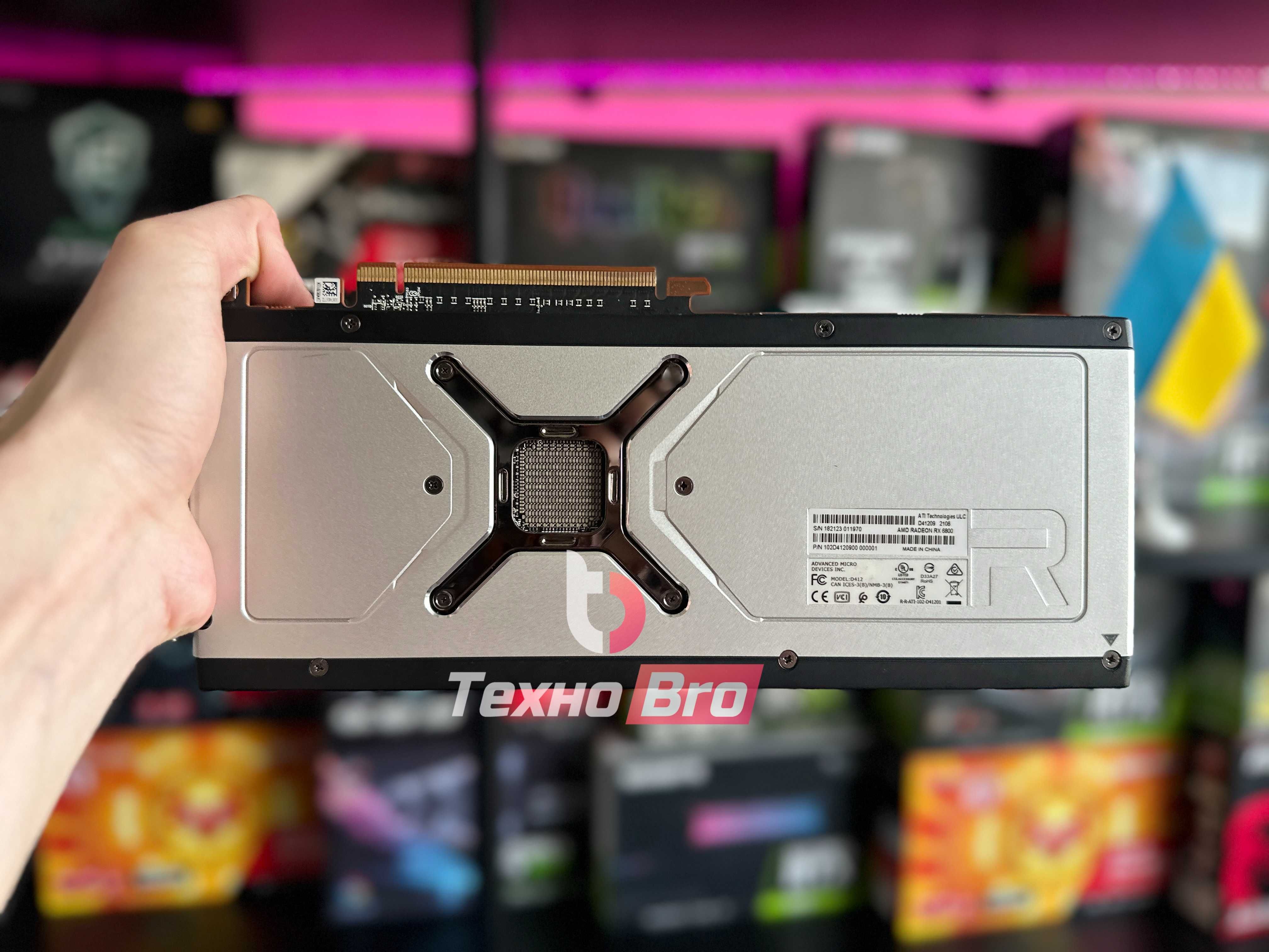 Гарантія! AMD Reference RX 6800 XT \ RX 6800 16GB Ігрова відеокарта