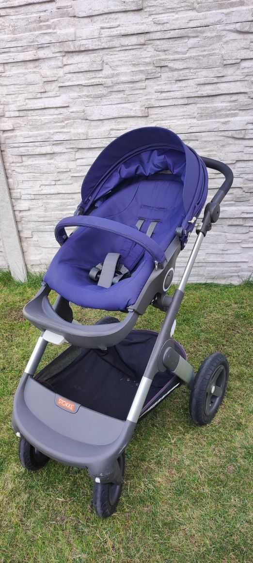 Wózek spacerowy Stokke Trailz granatowy