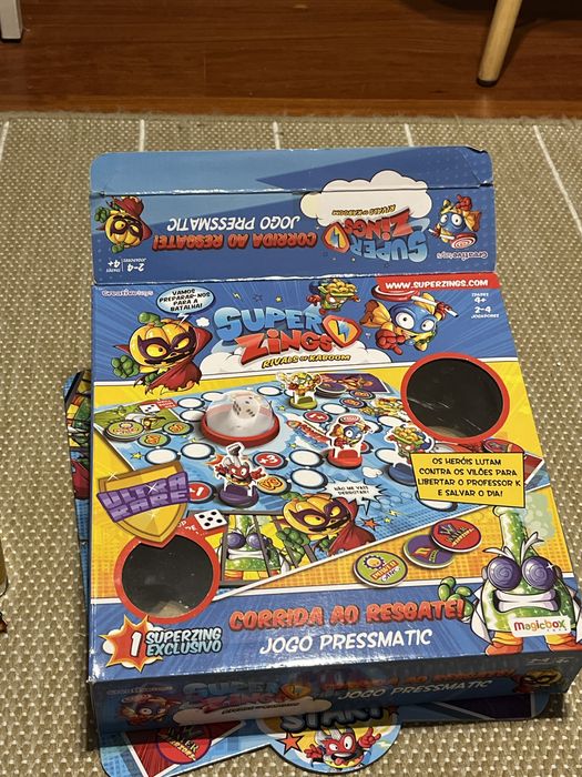 Superzings + jogo