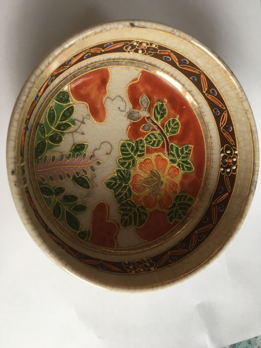 Uma taça de arroz chinesa/japonesa, com marca, ceca 1950