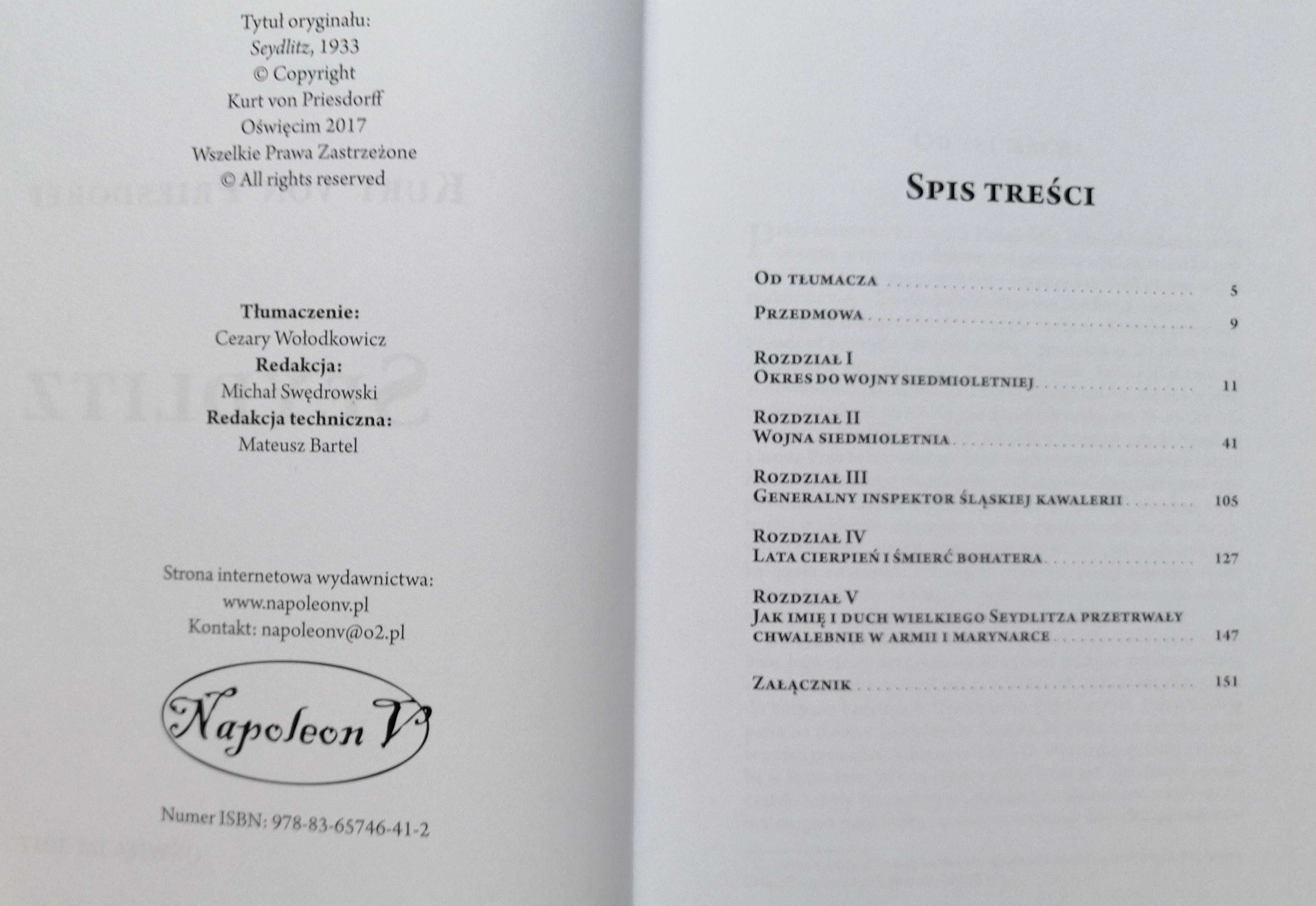 Kurt von Priesdorff "Seydlitz"