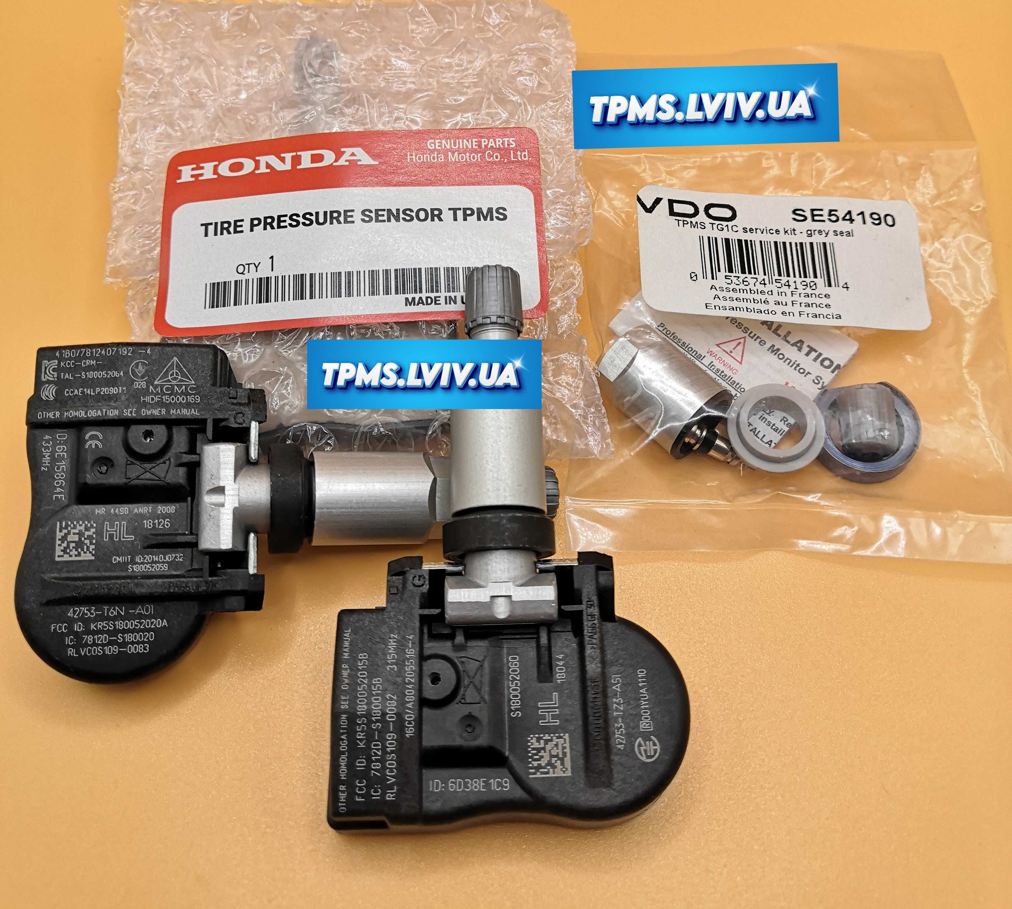 Датчики давления в шинах Акура Acura ILX/MDX/RDX/RL/RLX/TL/TLX/TSX/ZDX