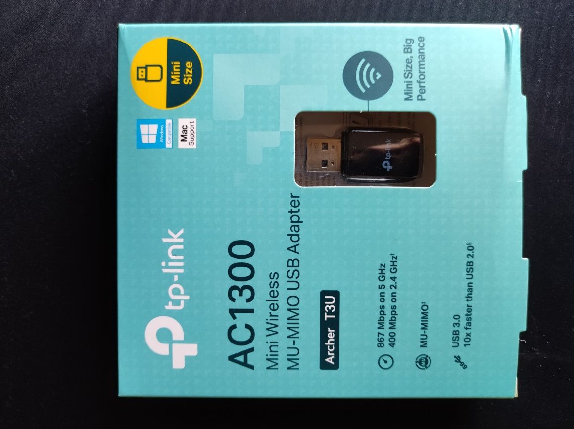 Tp-link AC1300 Archer T3U (Mini USB Wi-Fi)