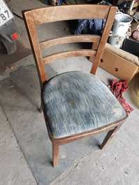 Krzesło drewniane giete prl